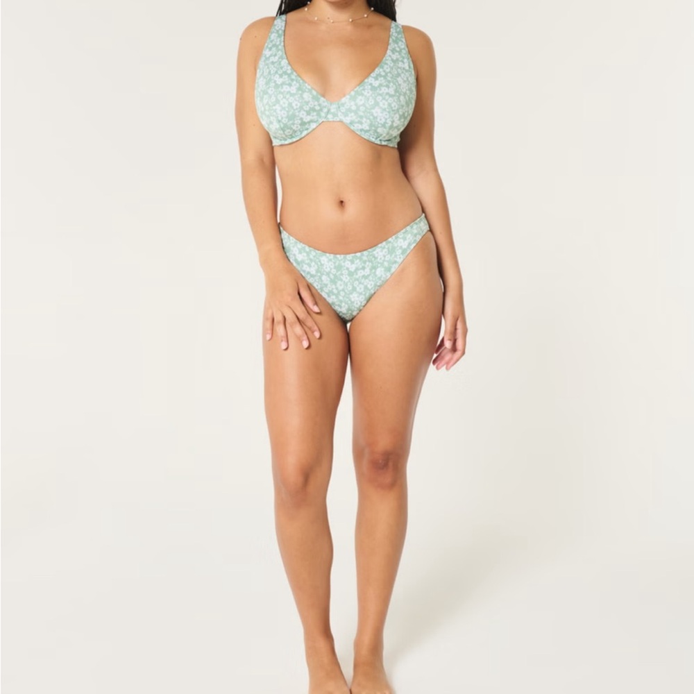 NWT Ribbed High Apex Bikini
